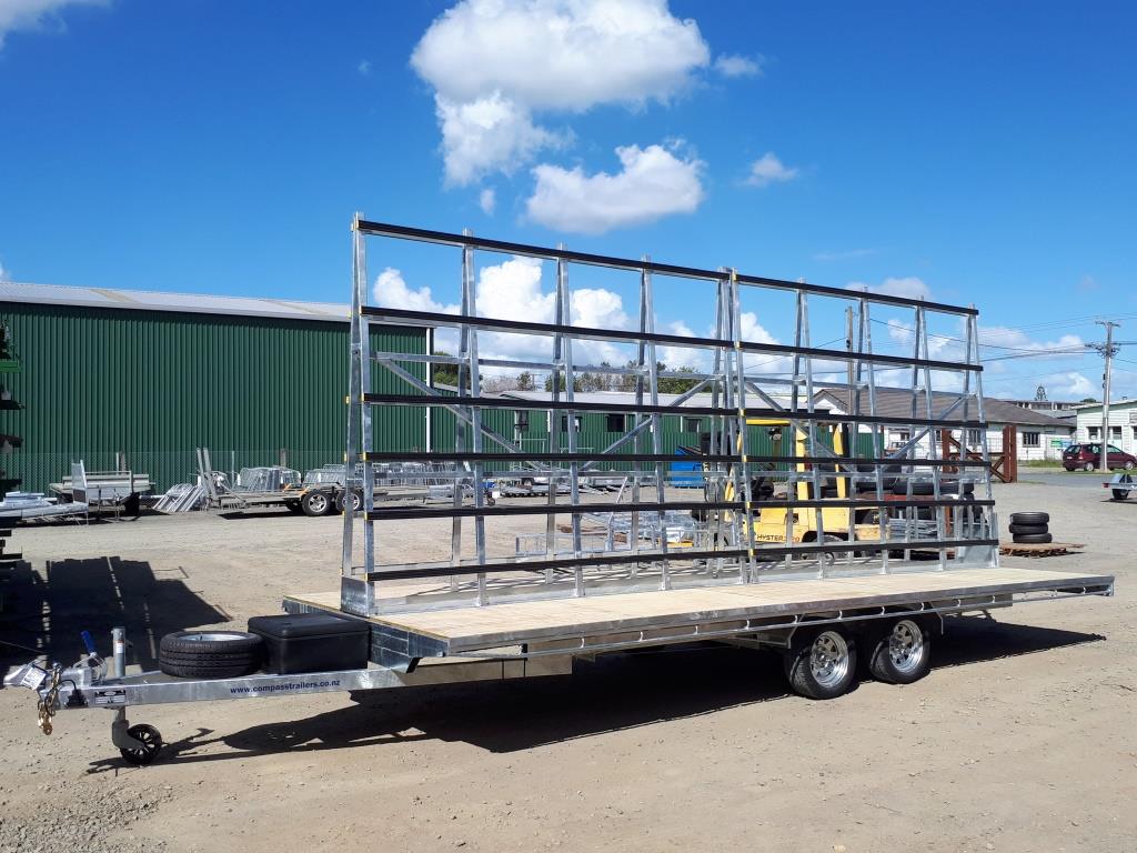 Tandem Glass & Joinery Trailer 6000 x 2400 (20′ x 8′) Braked 3500kg