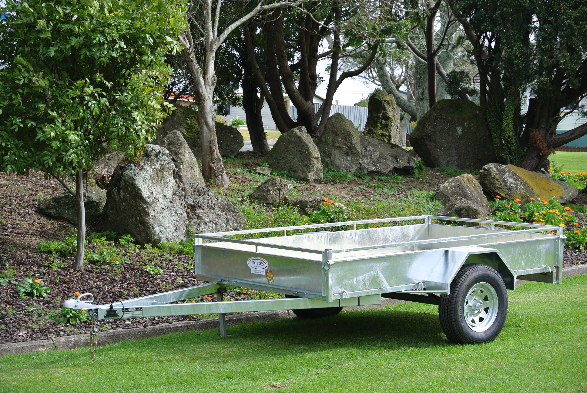 Single Axle Trailer 2400 x 1220 mm (8′ × 4′)