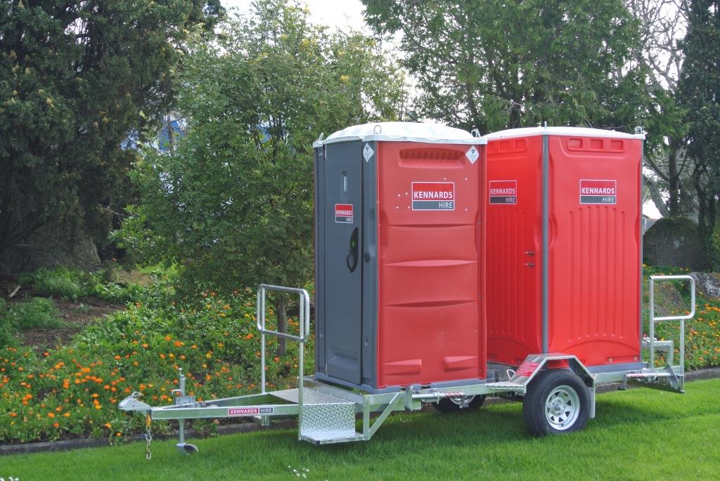 Double Toilet / Shower Trailer