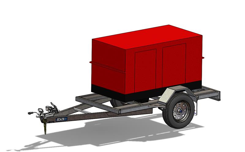 Fixed Plant Trailers 1750kg GVM Braked