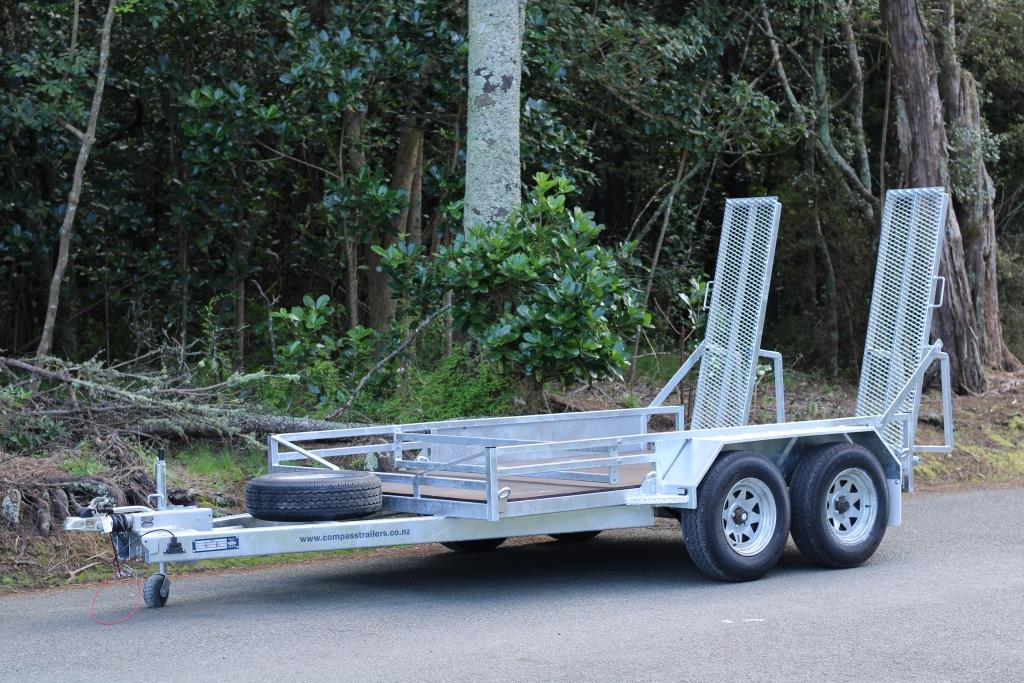 Certified Tandem Digger Trailer 3000×1750 Euro Braked 3500kg
