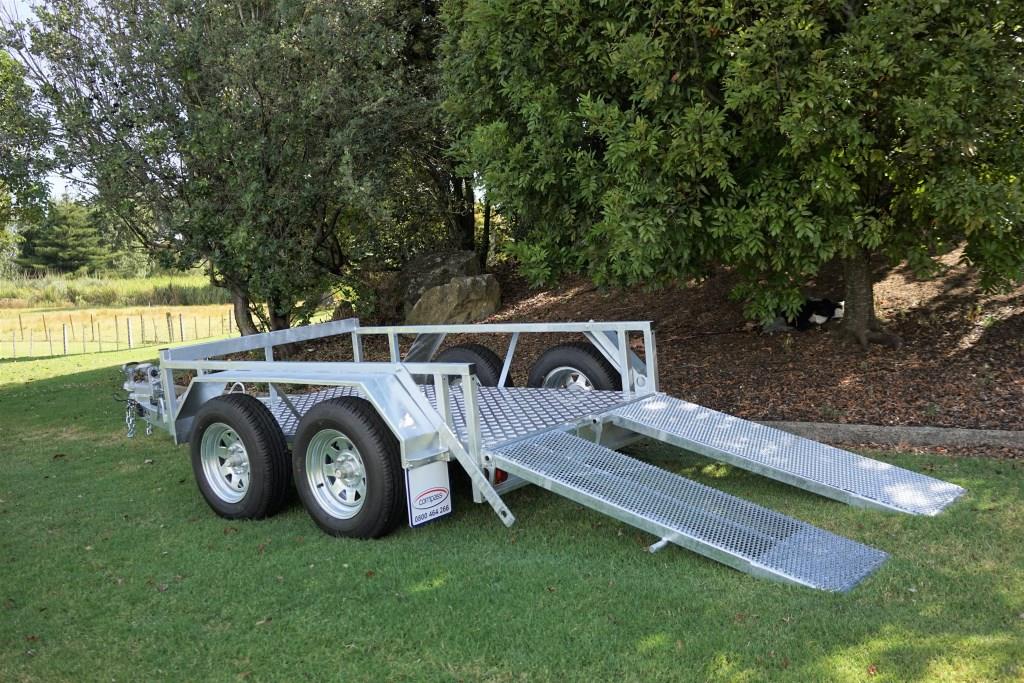 Tandem Scissor Lift Trailer 2100 x 1220mm 2500 kg GVM